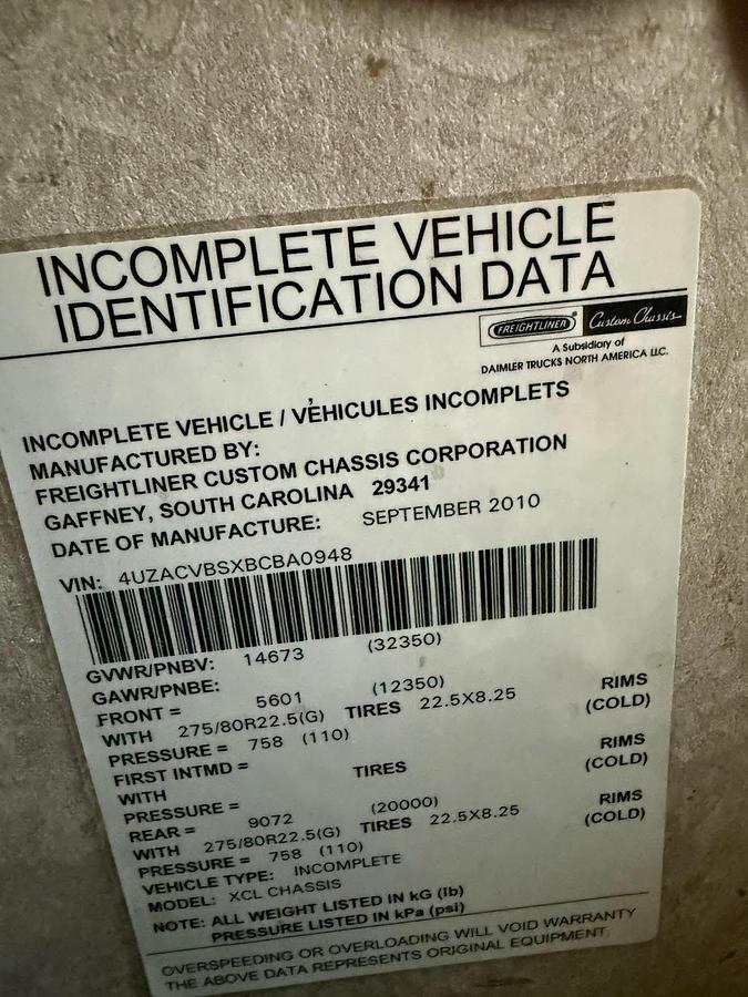 Used 2011 Itasca Meridian 40U