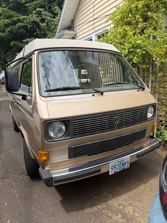 Used 1985 Volkswagen Vanagon Gl Westfalia Full Camper Pop-Top