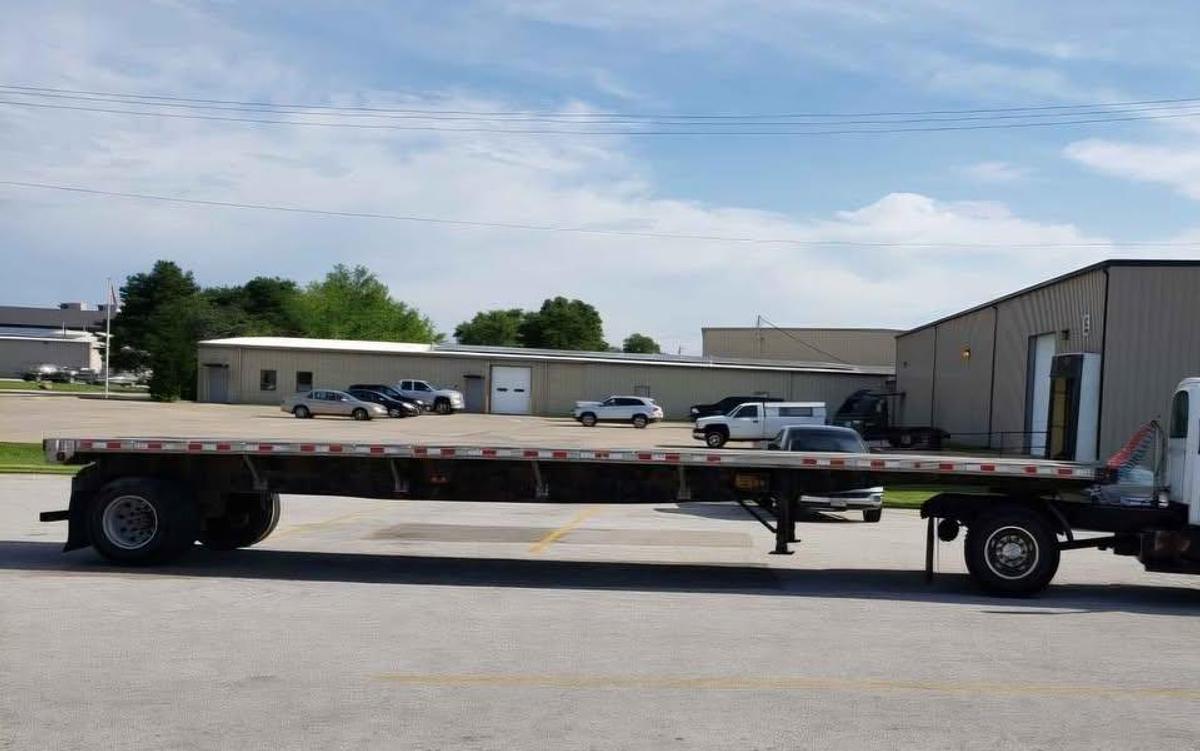 Used 2005 GREAT DANE 40FT Flatbed Trailer