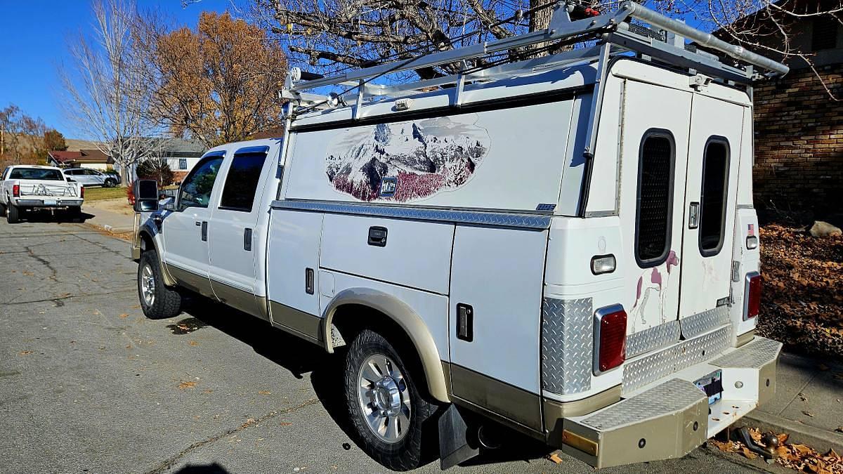 Used 2008 Ford F350 Diesel Utility Truck