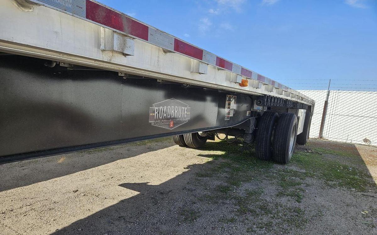 Used 2018 Western Elite 48-Foot Flatbed Trailer