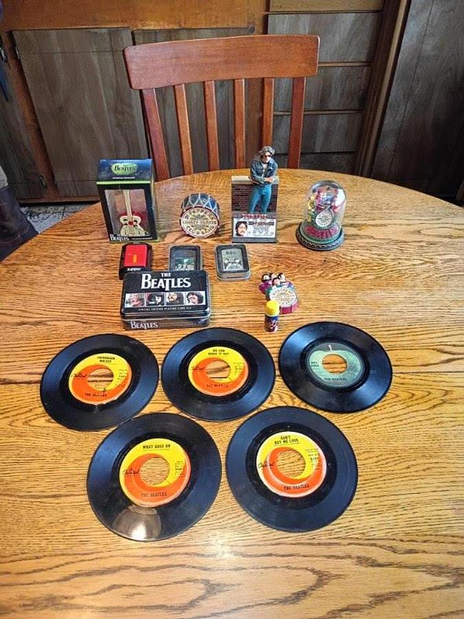 Used 1960s Beatles Memorabilia Collection
