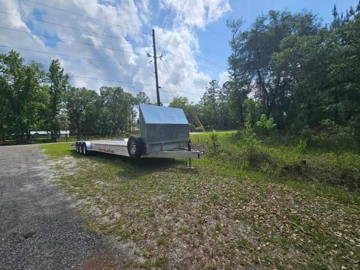 Used 2025 Wolverine 36' x 7' Car Hauler Trailer