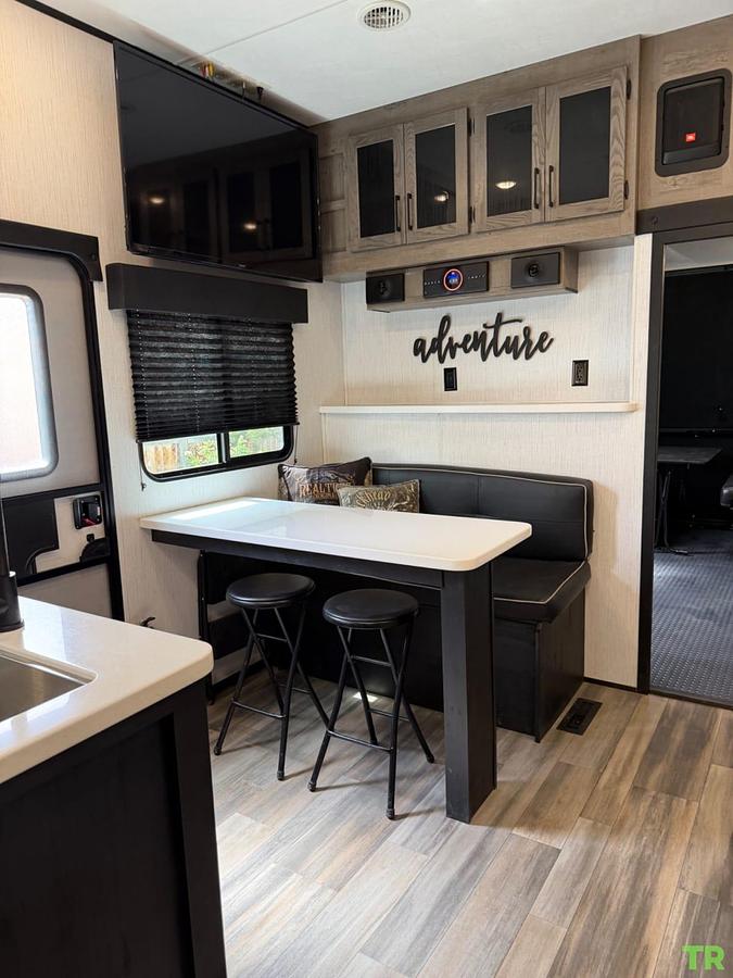 Used 2021 Heartland Gravity 3610 Fifth-Wheel Toy Hauler