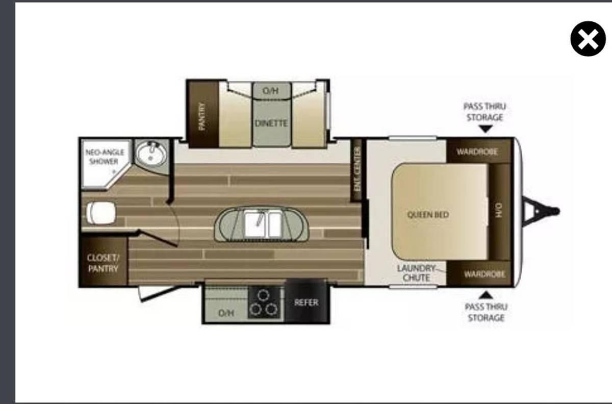 Used 2016 Keystone Cougar 22RBIWE