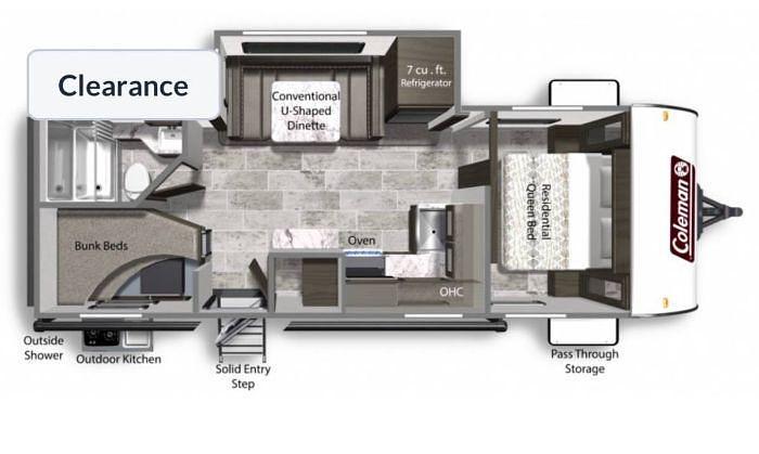 Used 2021 Dutchmen Coleman 245BHH