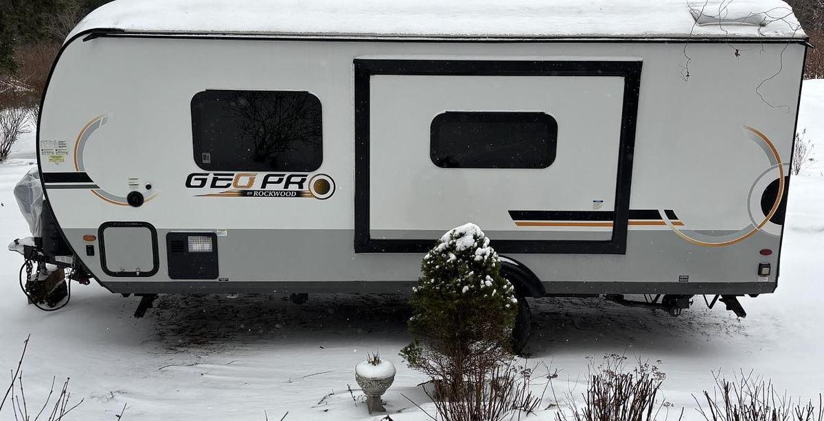 Used 2022 Forest River Rockwood Geo Pro 20FBS Travel Trailer