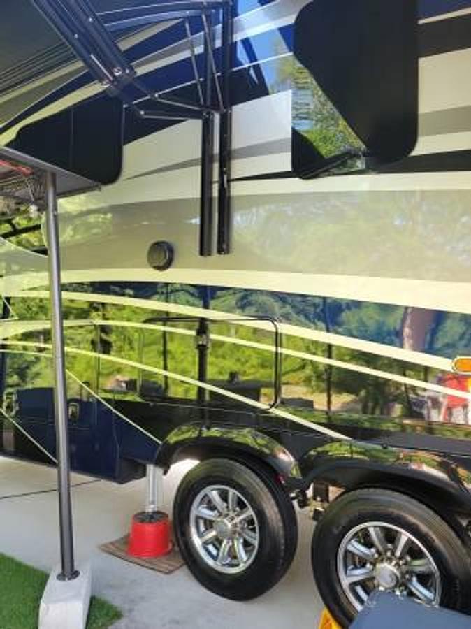 Used 2021 Forest River RiverStone 42FSKG & 2020 Ram 3500 Limited Crew Cab 4x4 Package
