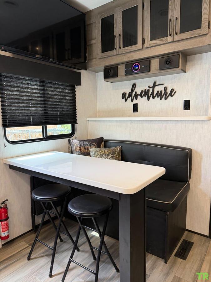 Used 2021 Heartland Gravity 3610 Fifth-Wheel Toy Hauler