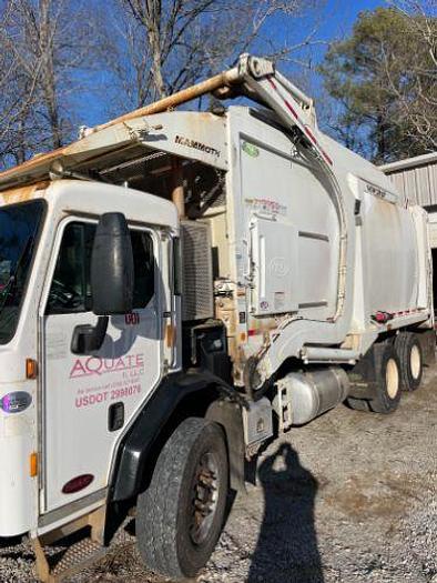 Used 2017 Peterbilt Mammoth Front Loader Garbage Truck