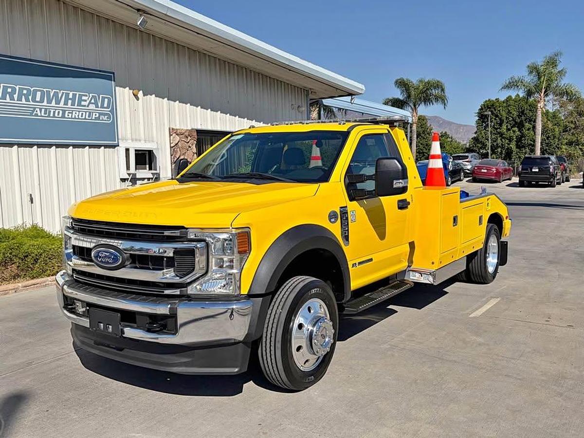 Used 2021 Ford F-550 XLT Vulcan 881 Wrecker Tow Truck