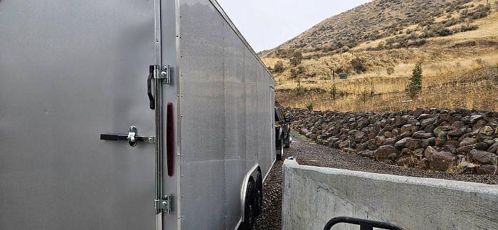 Used 2022 Powerline 24 ft Cargo Trailer V nose