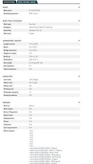 Used 2016 Cobalt R5WSS Power Boat