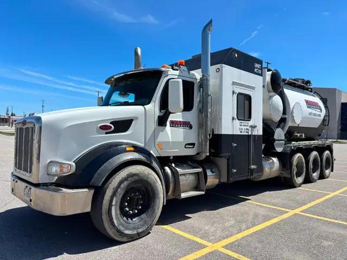 Used 2020 Peterbilt Foremost 1600 Hydrovac Truck