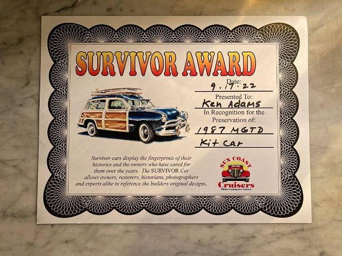 Used 1952 Ford MGTD Replica