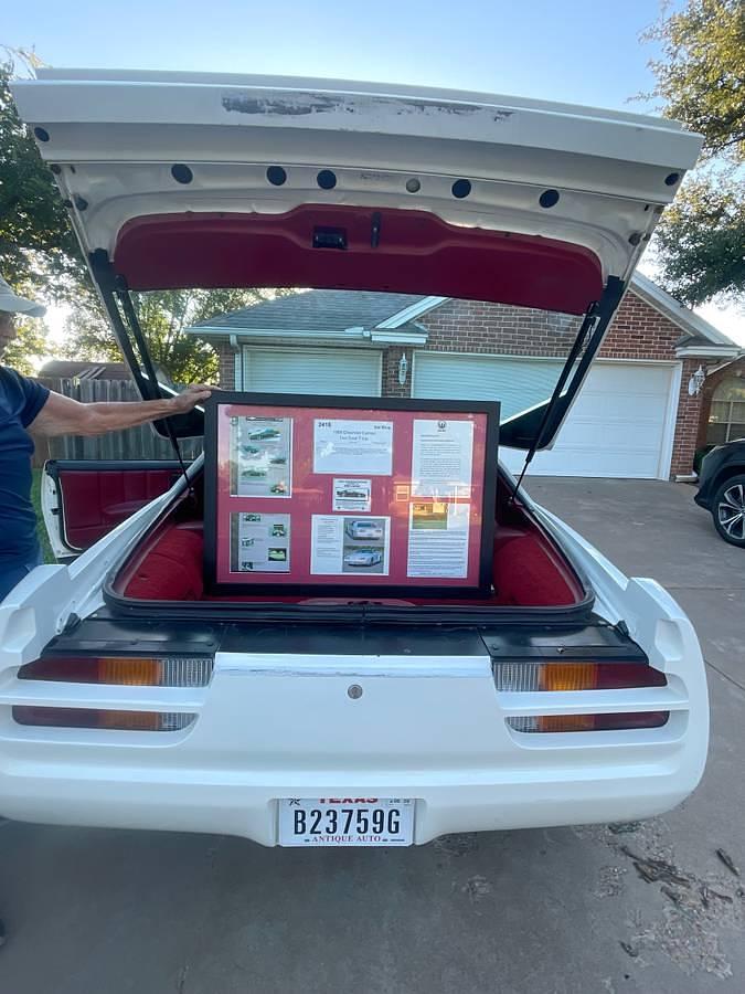 Used 1989 Chevrolet Camaro Carralo Special Edition – 1 of 2