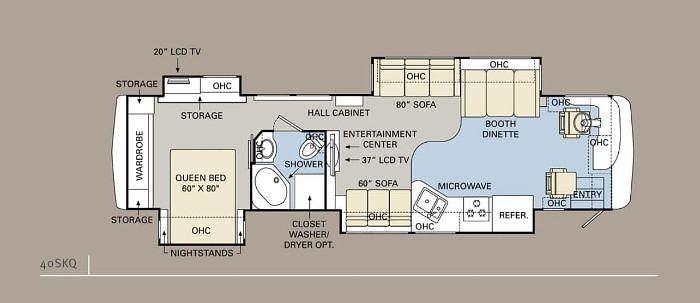 Used 2008 Monaco KNIGHT 40SKQ