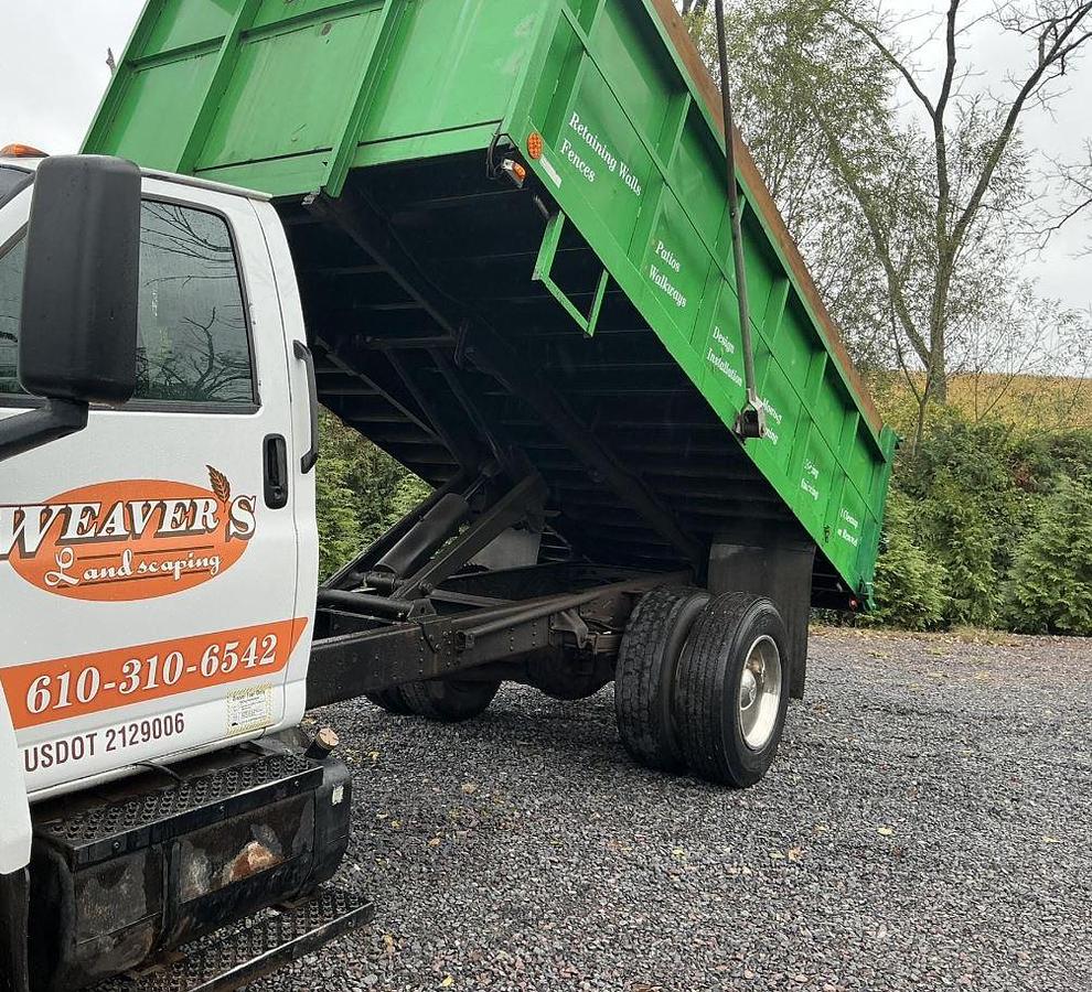 Used 2005 GMC Topkick C7500 Dump Truck