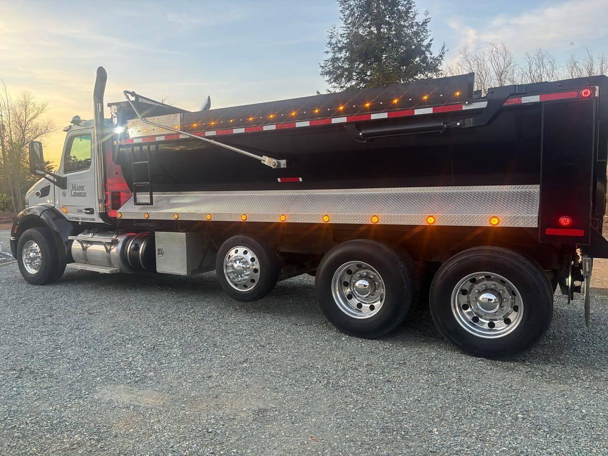 Used 2018 Peterbilt 579 Four Axle Dump Truck