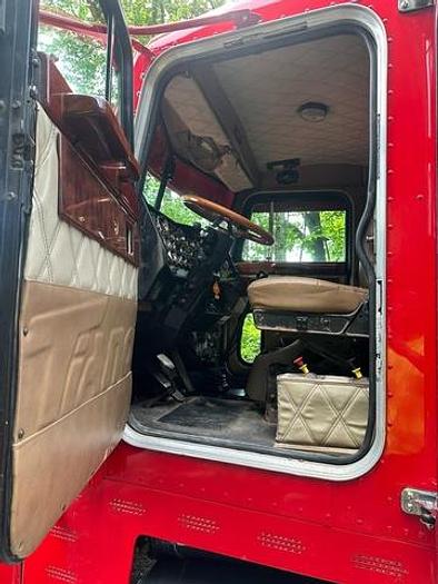 Used 1996 Peterbilt 379 EXHD with a 2003 Talbert Lowboy Trailer