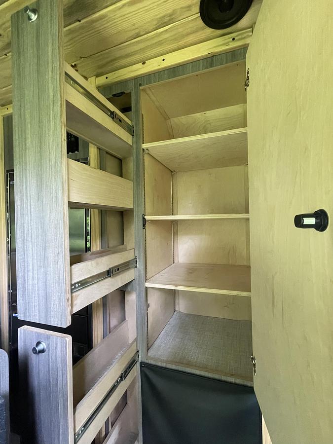 Used 2023 Mercedes-Benz Sprinter 144" Wheelbase High-Roof Complete Custom Built By Colorado Camper Van