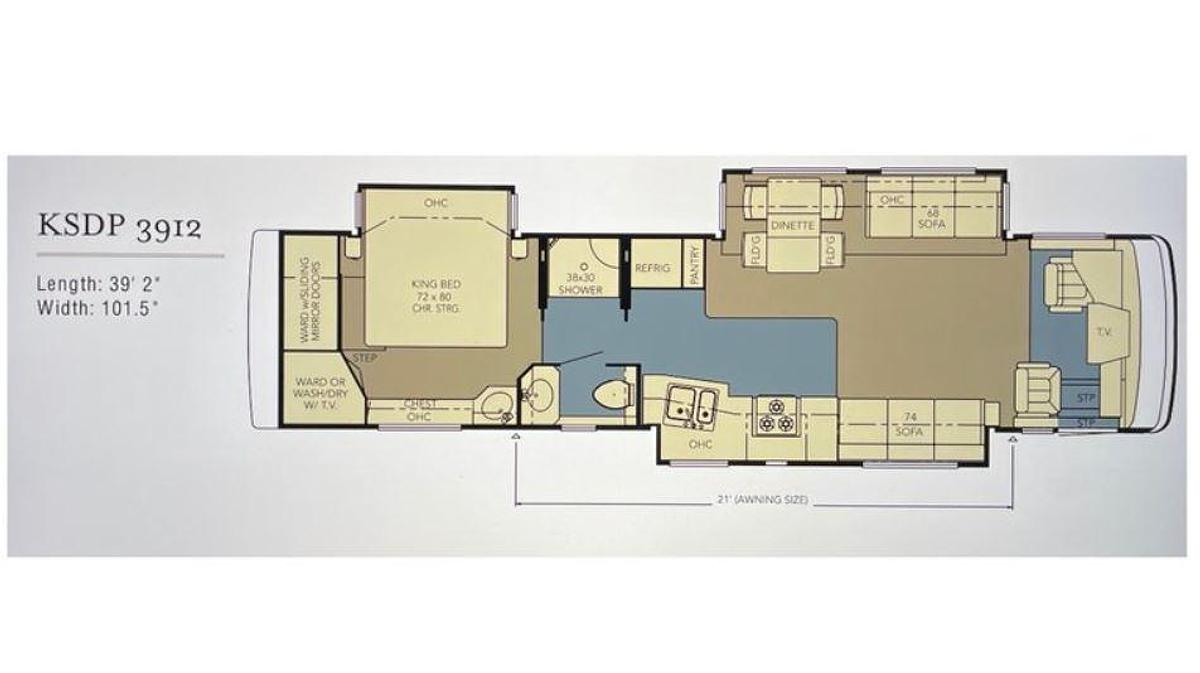 Used 2007 Newmar Kountry Star 3912