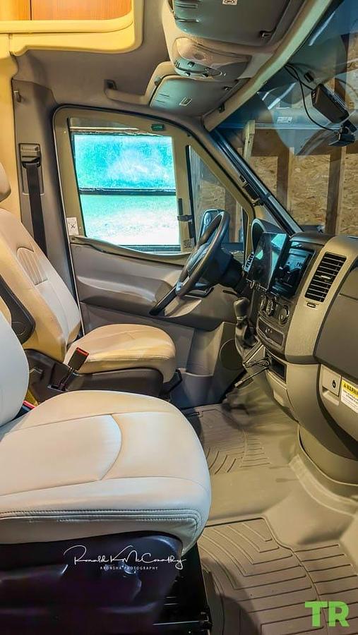 Used 2018 Winnebago Navion 24V Mercedes Diesel Class C Motorhome – 45,353 Miles – 510W Solar – Lithium Batteries – Upgraded Electronics