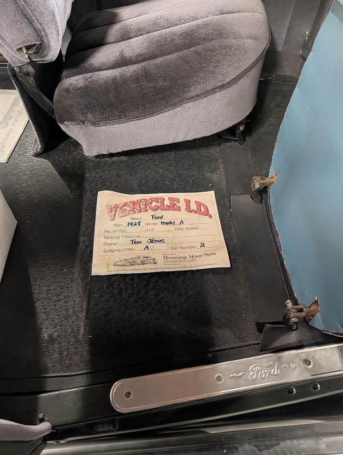 Used 1928 Ford Model A Tudor Restored Paint & Interior