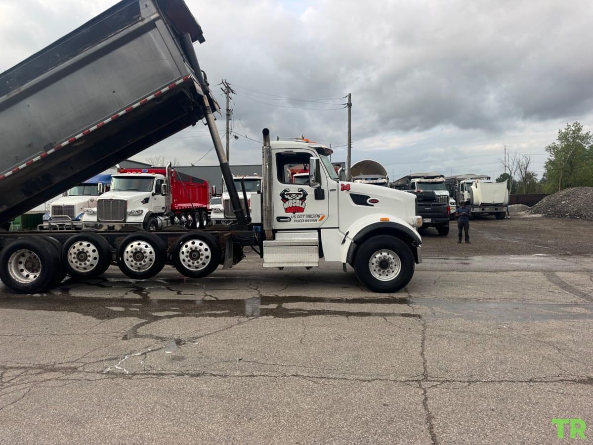 Used 2018 Peterbilt 567 Five-Axle Dump Truck