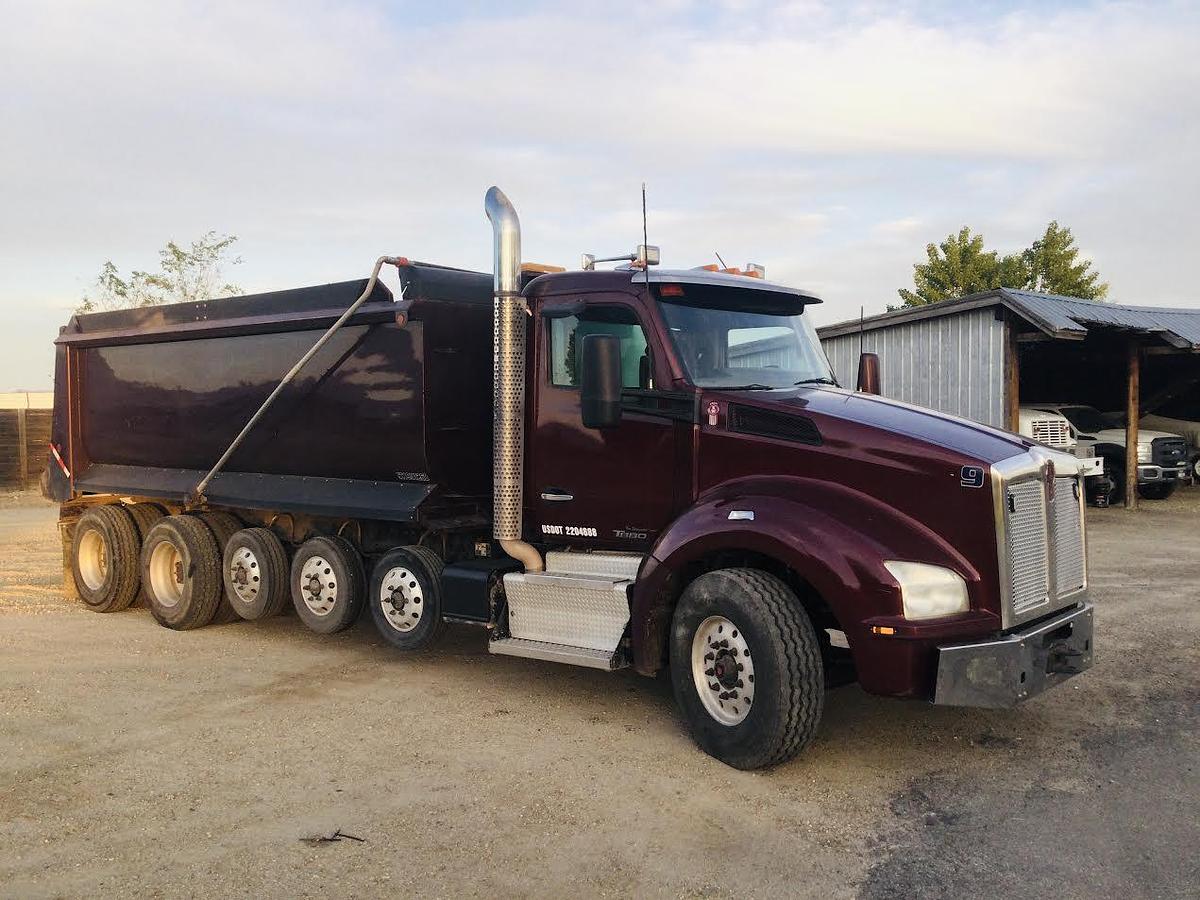 Used 2016 Kenworth T880 Five Axle Dump Truck