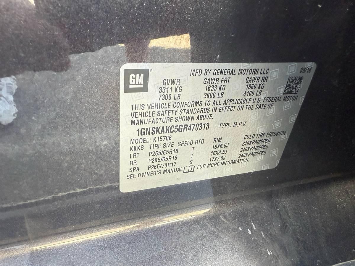 Used 2016 Chevrolet Tahoe LS 4X4