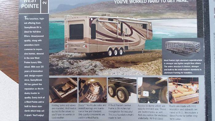 Used 2010 SunnyBrook Westpoint 3783SB