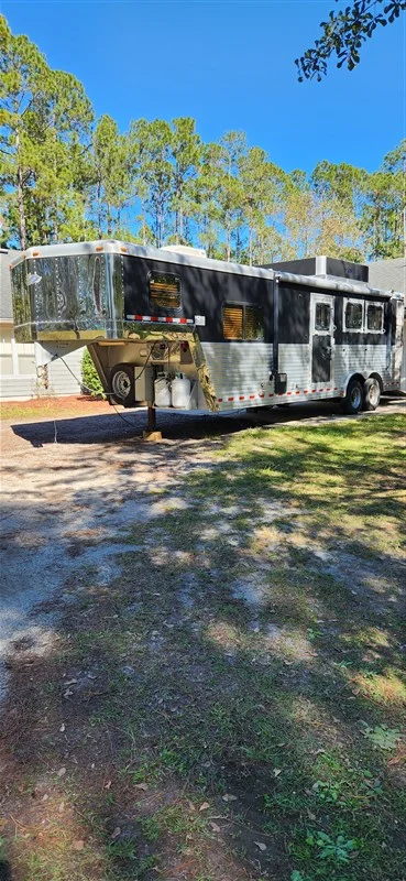 Used 2008 Dream Coach Platinum 3 Horse Trailer