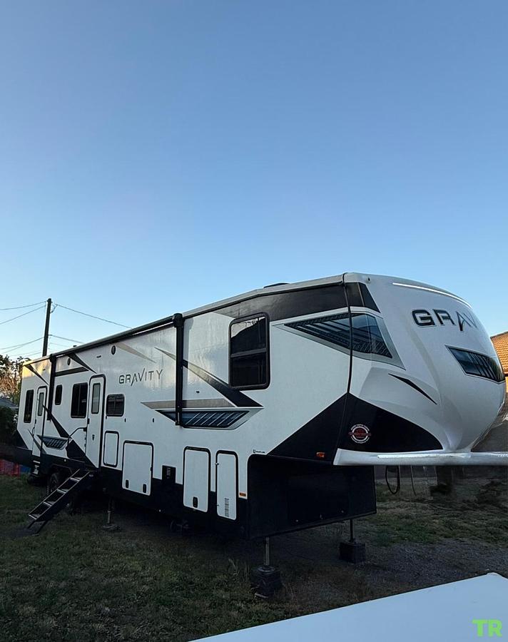Used 2021 Heartland Gravity 3610 Fifth-Wheel Toy Hauler