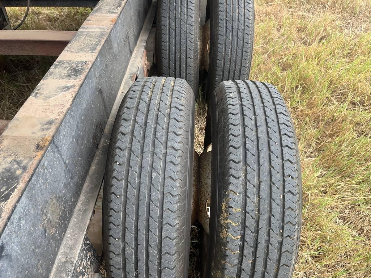 Used Texas Goosenecks 16' Heavy-Duty Dump Trailer – 4' Sides – Tandem 12,000-Lb Dexter Axles