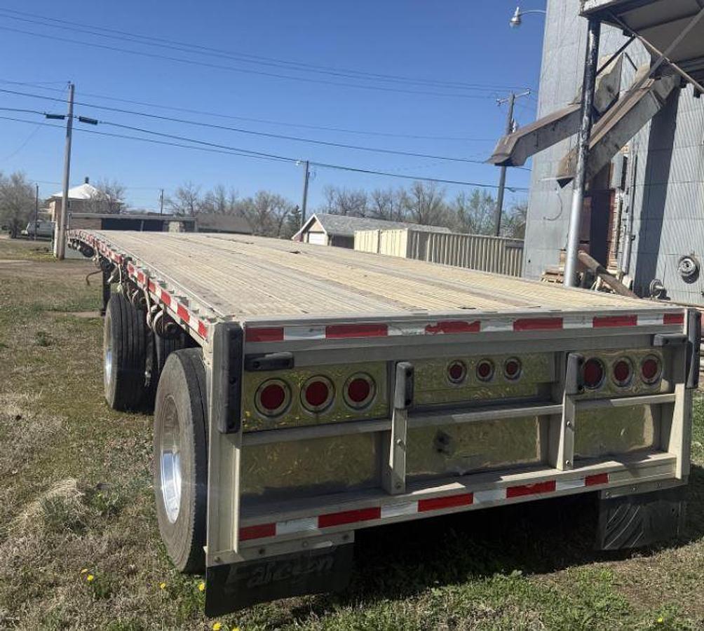 Used 2008 Reitnouer MaxMiser 48' x 102" Aluminum Flatbed Trailer