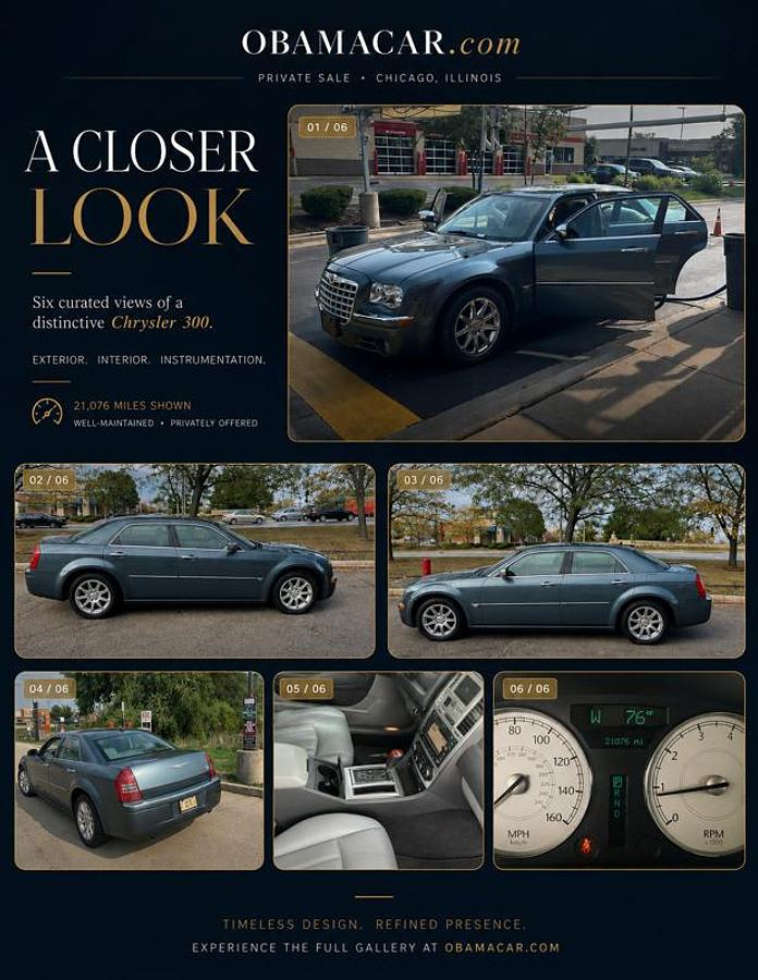 Used 2009 Chrysler 300C (formerly owned by President Barack Obama)
