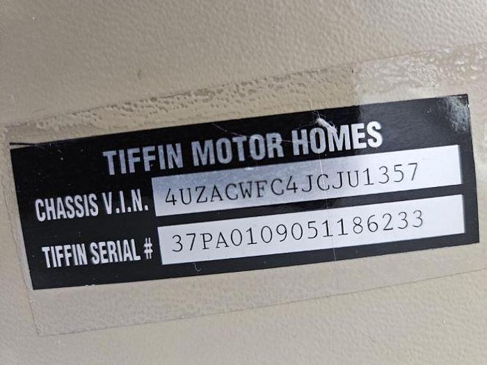 Used 2018 Tiffin Motorhomes Allegro Red 37PA