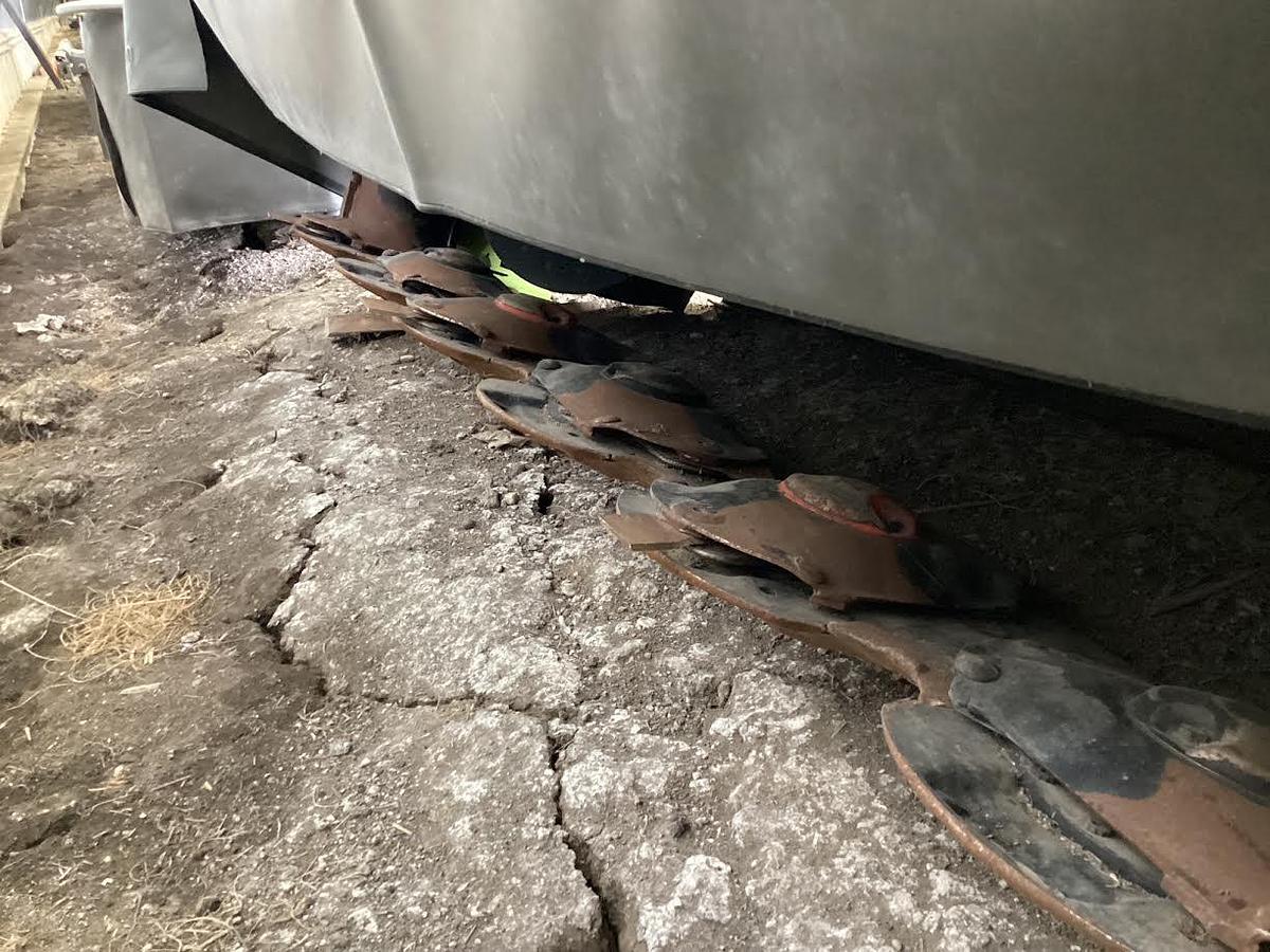 Used 2022 Claas 3600 F Disco and Claas Disco 1100 Trend Disc Mower