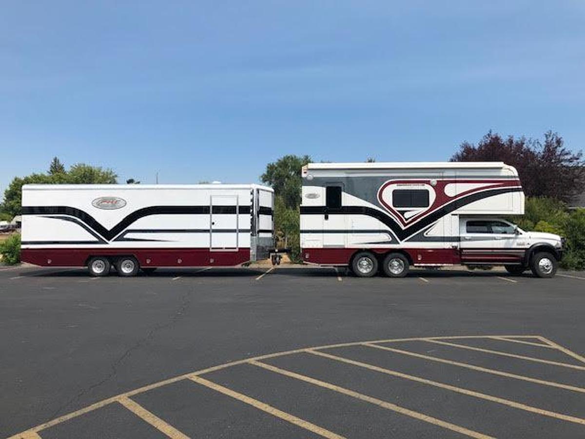 Used 2015 Dodge RAM with Camper and Trailer