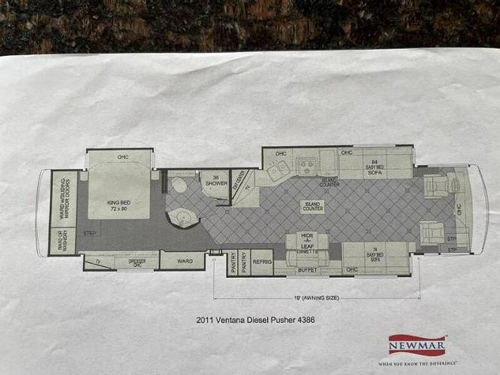 Used 2010 Newmar Ventana 4386
