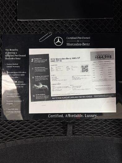 Used 2019 Mercedes-Benz AMG GT 63
