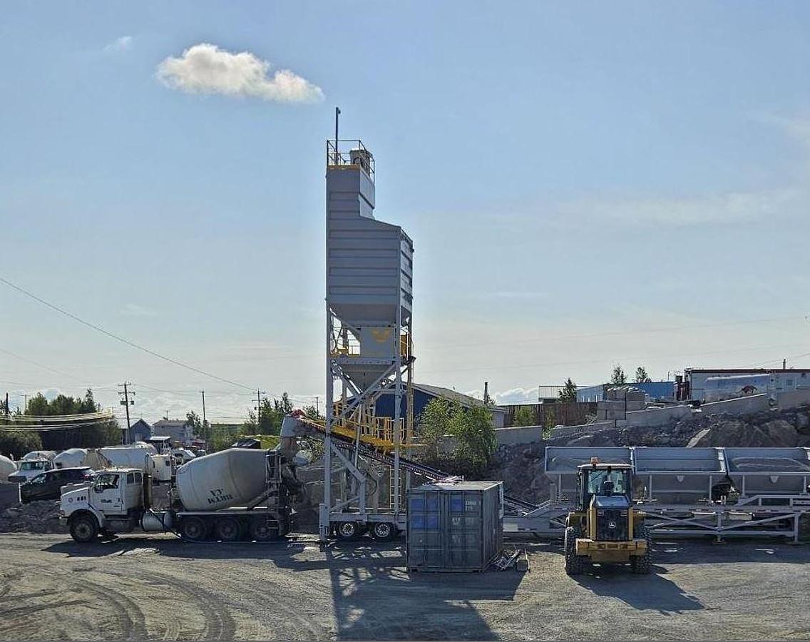 Used 2024 VERSAMIX VM1350 Portable Concrete Plant