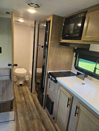 Used 2023 Forest River Cherokee Wolf Pup Black Label 16FQBL