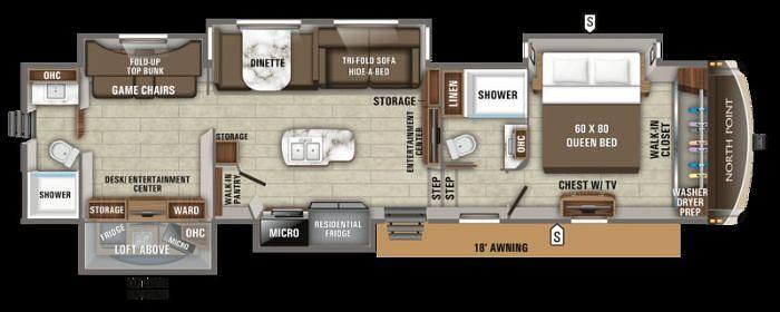 Used 2019 Jayco North Point 379DBFS