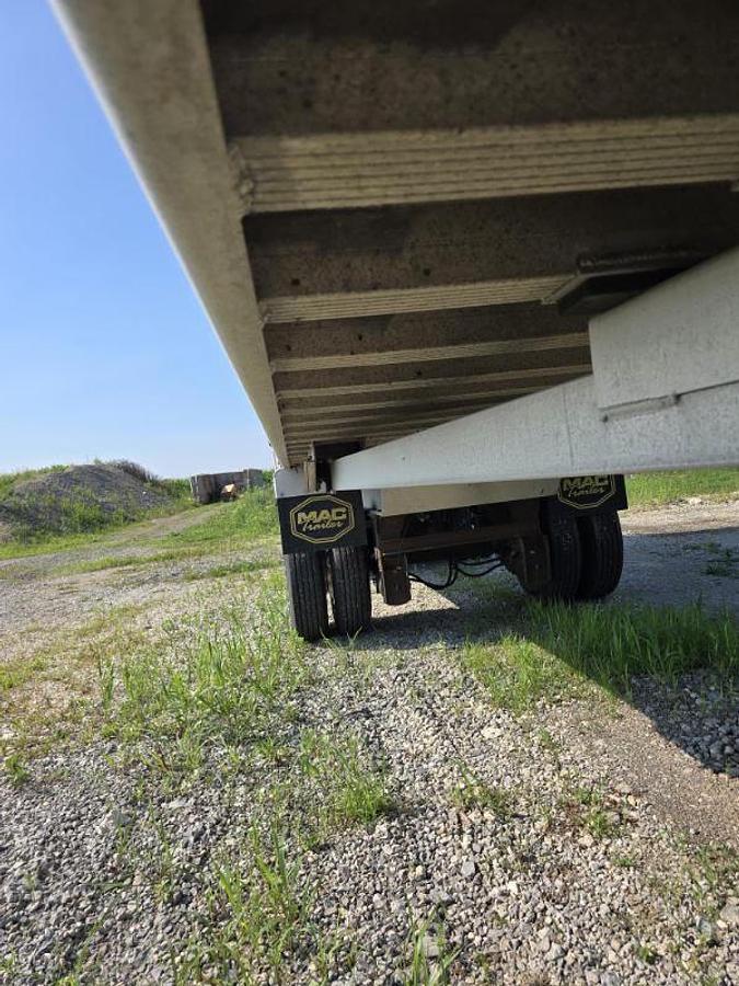 Used 2008 MAC 40' x 102" Aluminum End Dump Trailer