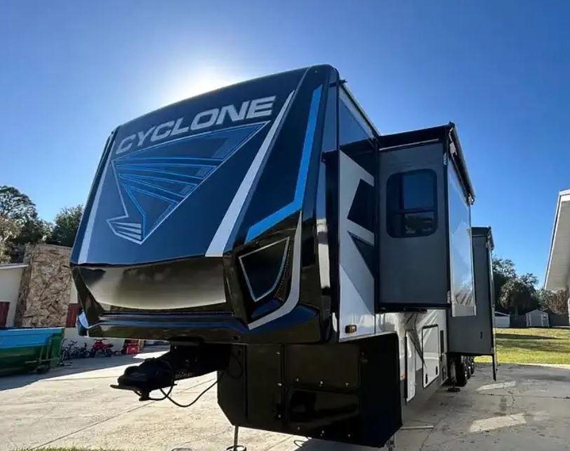 Used 2022 Heartland Cyclone 4006 Toy Hauler