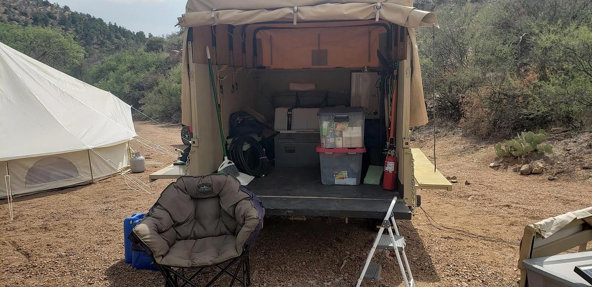 Used 1975 Custom Prospecting & Camping Off-Road Trailer