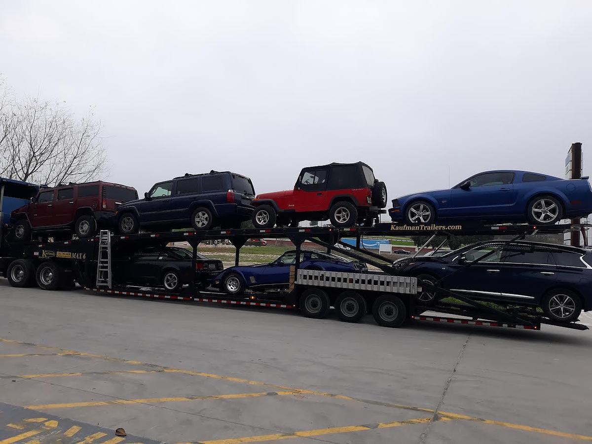 Used 2018 Kaufman Max 6 Car Hauler Trailer