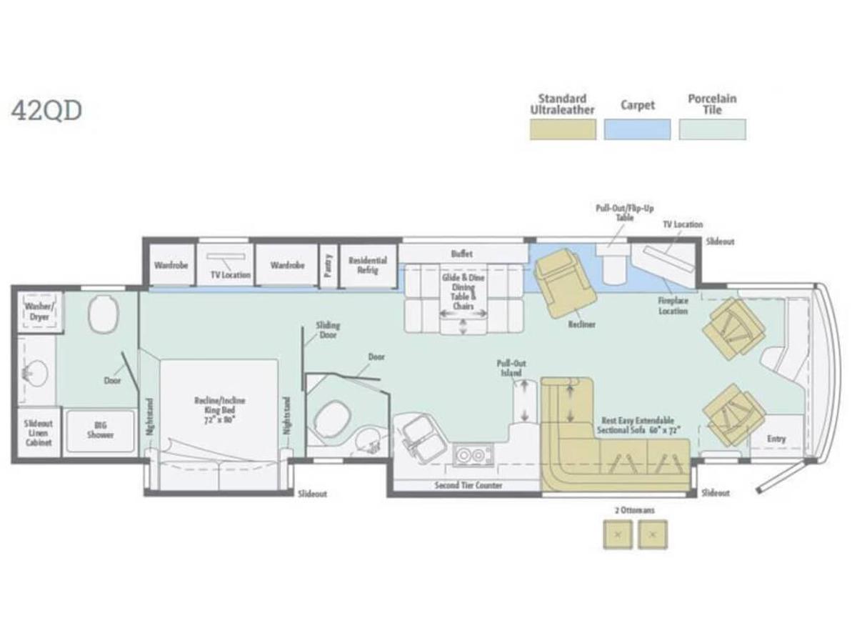 Used 2013 Winnebago Tour 42QD Class A Motorhome